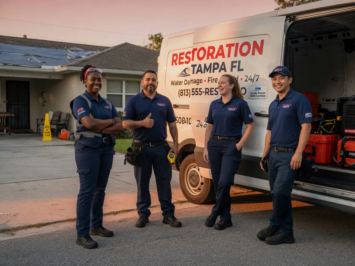 Water Damage Restoration company in Preston, IA
